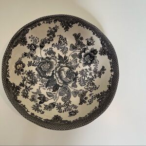 Royal Stafford Pottery White And Black bowl